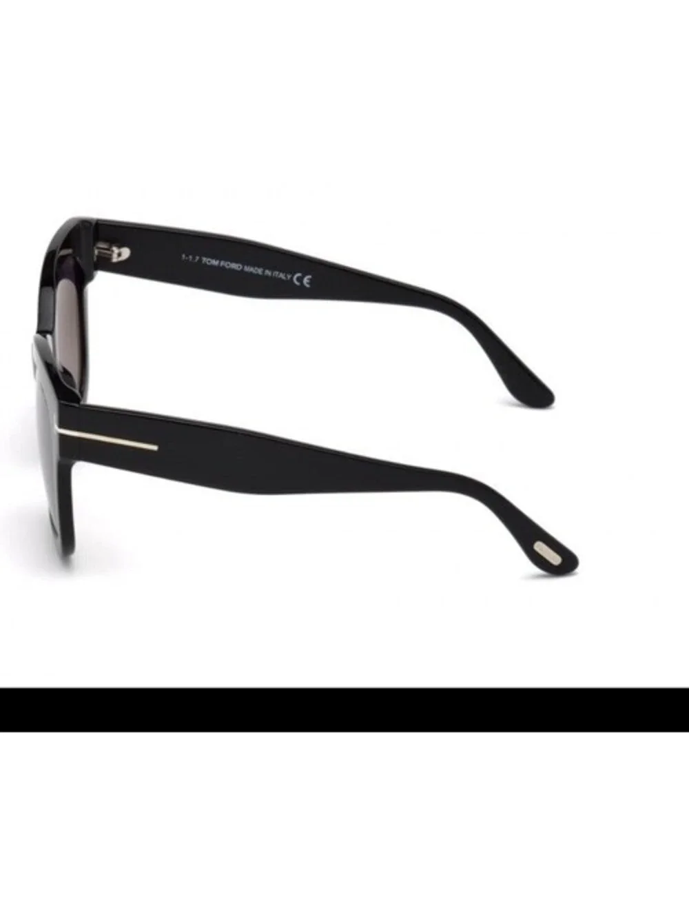 Brand new TOM FORD Beatrix-02 FT0613/S 01D Square Polarized Sunglasses 52-22-140